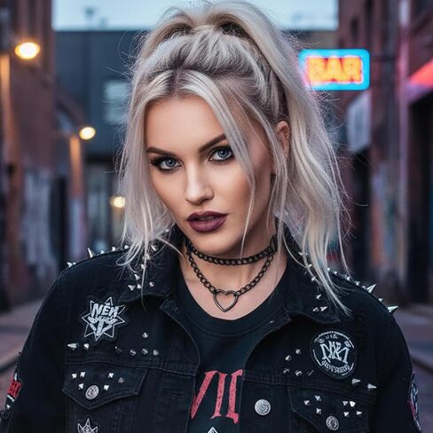 2 PCS Love Heart Choker Collar Necklace, Women Black Heart PU Leather Choker Necklace Adjustable Leather Punk Goth Chokers Hearts Chain Chokers Necklaces Jewelry Accessories for Women in Saudi Arabia