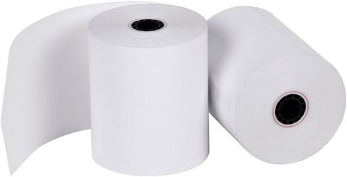 لفات من الورق الحراري مقاس 2-1/4 × 200 بوصة وشريط تسجيل نقدي خالٍ من مادة bpa - حزمة اقتصادية صديقة للبيئة من RegisterRoll | ورق حراري عالي الجودة (50 لفة) in Saudi Arabia