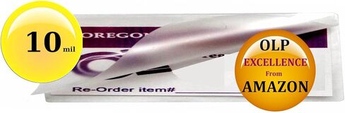 Qty 500 10 Mil 2x6 Bookmarks Laminating Pouches Hot Laminator Sleeves 2-1/4 x 6-1/4 in Saudi Arabia