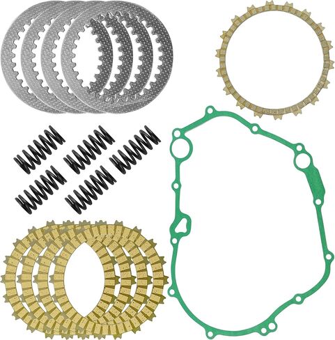 Caltric Clutch Friction w/Steel Plates Springs Gasket Kit Compatible with Honda CRF250L 2013-2020 in Saudi Arabia