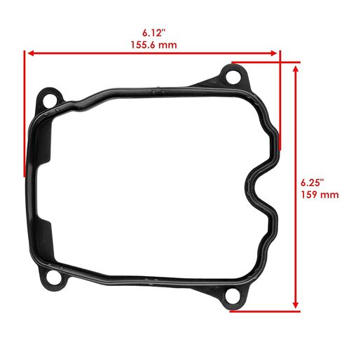 Caltric Cylinder Head Valve Gasket Kit Compatible with Bombardier Can-Am Outlander 650 4X4 2006-2018 in Saudi Arabia