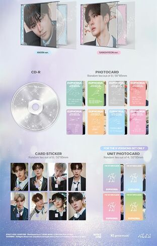 ALPHA DRIVE ONE EUPHORIA 1st Mini Album with Tracking Sealed ALD1 (3 Version Set : FREAK+STAR+1Jewel) in Saudi Arabia