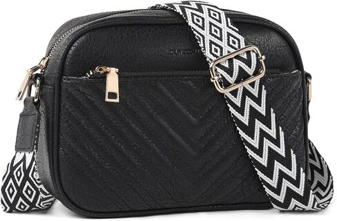 محافظ تانتومي كروس للنساء، حقائب كتف جلدية مع حزام عريض، حقائب كروس صغيرة للنساء للسفر in Kuwait