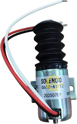 12V Fuel Shut Down Solenoid Q610-A1V12 Shutoff Solenoid for Trombetta in Saudi Arabia