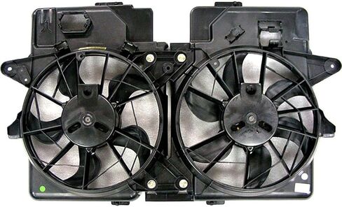 استبدال مجموعة مروحة المبرد والمكثف المزدوج 5L8Z8C607CB، 8L8Z8C607A لفورد إسكيب 2008 2009 2010 2011 2012 1 X in Saudi Arabia