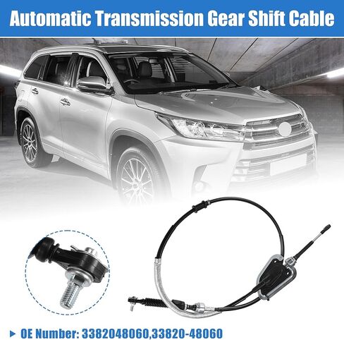 X AUTOHAUX Automatic Transmission Gear Shift Cable No.3382048060/33820-48060 Fit for Toyota Highlander for Lexus RX300 2001 2002 2003 in Saudi Arabia