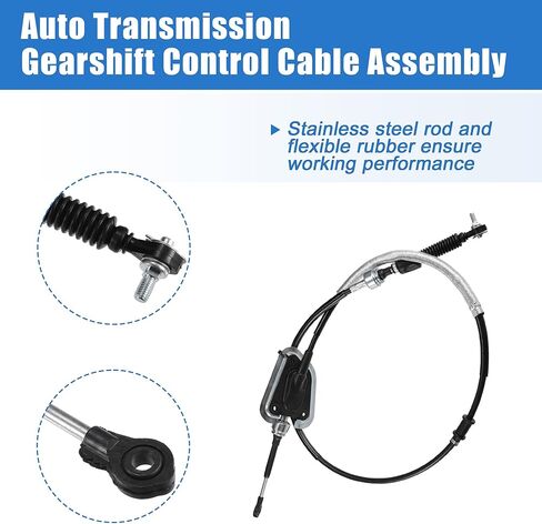 X AUTOHAUX Automatic Transmission Gear Shift Cable No.3382048060/33820-48060 Fit for Toyota Highlander for Lexus RX300 2001 2002 2003 in Saudi Arabia