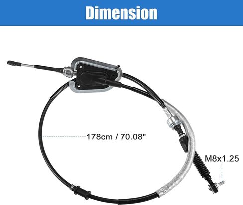 X AUTOHAUX Automatic Transmission Gear Shift Cable No.3382048060/33820-48060 Fit for Toyota Highlander for Lexus RX300 2001 2002 2003 in Saudi Arabia