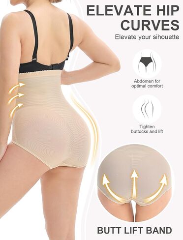 سراويل داخلية للتحكم في البطن - ملابس داخلية عالية الخصر للنساء، ملابس داخلية لتشكيل الجسم، حزام داخلي in Kuwait