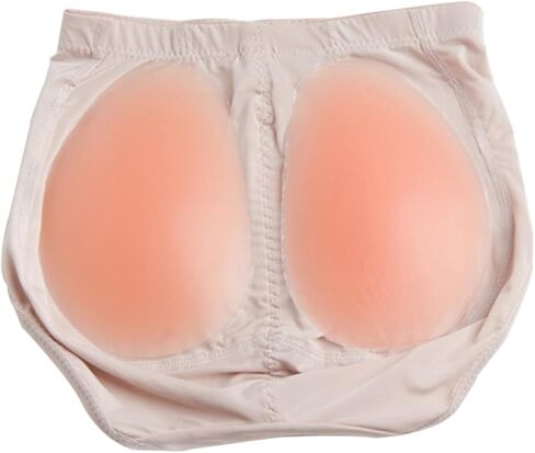 Butt Pads for Women Butt Enhancers with Padded Panties Instantly Lift Shape Your Buttocks Comfortable Lightweight Beige in Saudi Arabia