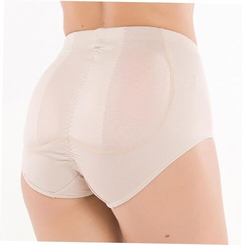 Butt Pads for Women Butt Enhancers with Padded Panties Instantly Lift Shape Your Buttocks Comfortable Lightweight Beige in Saudi Arabia
