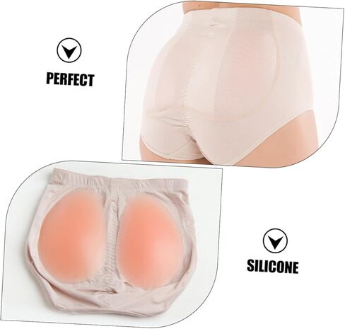 Butt Pads for Women Butt Enhancers with Padded Panties Instantly Lift Shape Your Buttocks Comfortable Lightweight Beige in Saudi Arabia