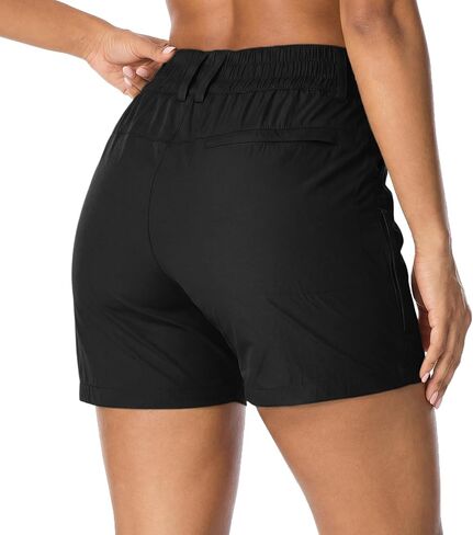 linlon Women's 5''Golf Hiking Cargo Shorts Quick Dry Shorts for Women Casual High Waisted in Saudi Arabia