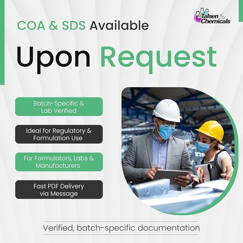 Talsen Chemicals Disodium Laureth Sulfosuccinate Liquid DLSS منظف لطيف ومهدئ، مادة خافضة للتوتر السطحي قابلة للتحلل البيولوجي لها خصائص رغوية ومستحلبة، عامل رغوي جيد (4 أونصة / 118 مل) in Saudi Arabia