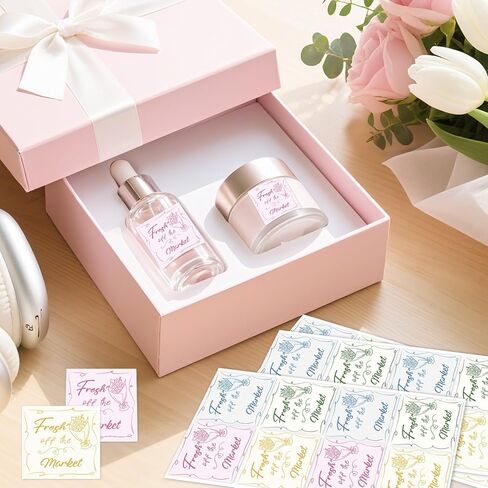 80 قطعة من الملصقات الطازجة خارج السوق، ملصقات ملونة لسوق المزارعين، ملصق دش الزفاف، ملصق مخصص لحفلات العازبة والزهور، ملصق مربع لصالح النساء، حديقة الزهور، حفل الزفاف، مغلف الأختام in Kuwait