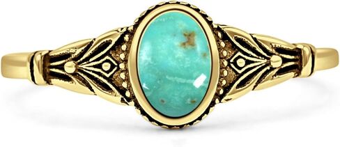 OMRANII Art Deco 7.4mm Oval Lab Created Opal Floral Ring Beaded Marquise Style Oxidized Statement Opal Rings For Women 925 Sterling Silver Gift For Her in Saudi Arabia