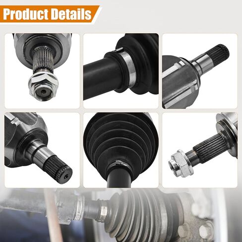 مجموعة نصف عمود السيرة الذاتية متوافقة مع Jeep Compass 2.4L 2017-2022 جانب السائق الأمامي يستبدل # 68293931AB 68293931AA 90-07698N 19007698-101 19007698101 CH-86036 CH86036 (الجانب الأيسر) in Kuwait