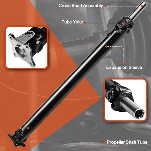 936-251 Rear Complete Drive Shaft Prop Shaft Driveshaft Assembly Compatible with Mazda Miata 1994-1997 1999-2005 L4 1.8L, RWD, Replace OE MF0425100A, MF0625100, 936-251, 65-8001 in Saudi Arabia