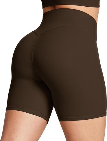 Bareluxe السائق السراويل النساء البطن التحكم 6 "عالية الخصر تجريب الجري الصالة الرياضية اليوغا السراويل دنة in Kuwait