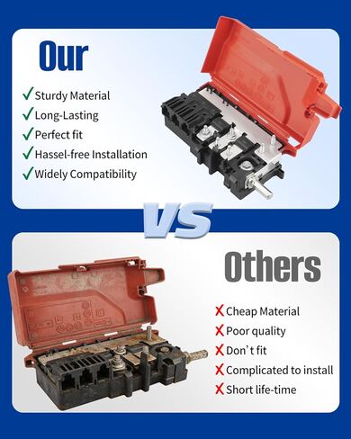 68260128AB Front Fuse Box Fit for Chrysler Pacifica 2017-2026, Voyager 2020-2026 Pre Battery Fuse Distribution Relay Block Box in Saudi Arabia