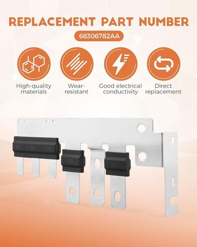 Multi-Purpose Fuse Fits for Chrysler Pacifica 2017-2025 Voyager 2020-2022 3.6L V6 Engine, 50AMP Main Fuse, Replacement 68306782AA in Saudi Arabia