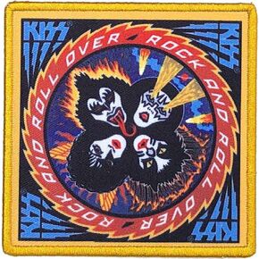 Men's KISS Rock & Roll Over Woven Patch in Saudi Arabia
