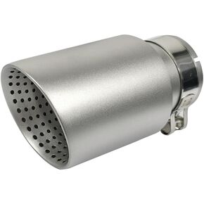 2.5 "مدخل العادم نصائح تناسب 62-63 مللي متر OD Tailpipe العادم الذيل الحلق أنابيب طرفية تعديل أجزاء أسود in Kuwait