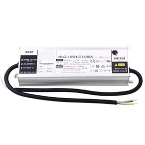 1pcs LED Power Supply HLG-185H-C HLG-185H-C500A HLG-185H-C700A HLG-185H-C1050A HLG-185H-C1400A 185W(HLG-185H-C500A) in Kuwait