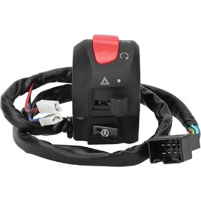 M MATI مفتاح التحكم في المقود زر إيقاف التشغيل لسوزوكي برجمان 650 AN650 2003-2004 37200-10G10 in Kuwait