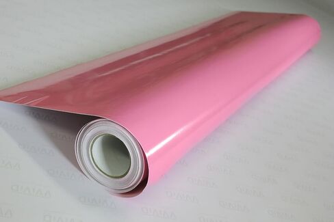 VViViD Pink Gloss 5ft x 5ft Cast Automotive Use Bubble and Air-Free Car Wrap Vinyl Exterior 3MIL in Saudi Arabia