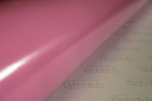 VViViD Pink Gloss 5ft x 5ft Cast Automotive Use Bubble and Air-Free Car Wrap Vinyl Exterior 3MIL in Saudi Arabia