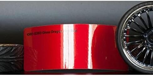 3M 1080 G363 Gloss Dragon FIRE RED 5ft x 3ft (15 sq/ft) Car Wrap Vinyl Film in Saudi Arabia