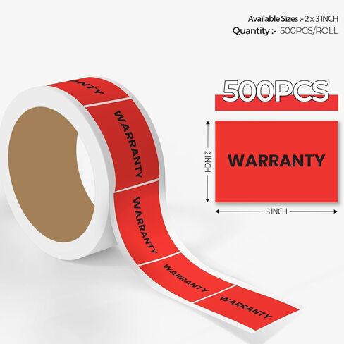 StickerJet Defective – OSHA Quality Control Roll Labels – 2" Circle Labels – 500 Qty/Roll – Paper, Easy Peel and Stick, Strong Adhesive, Made in USA in Kuwait