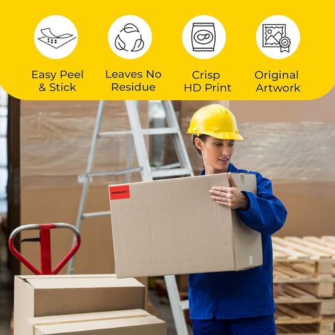 StickerJet Defective – OSHA Quality Control Roll Labels – 2" Circle Labels – 500 Qty/Roll – Paper, Easy Peel and Stick, Strong Adhesive, Made in USA in Kuwait