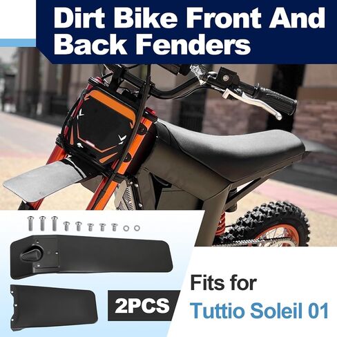 قطعتان من الحاجز الأمامي والخلفي متوافقان مع Tutti Soleil 01، توفر واقيات الرذاذ الحماية، والرفارف الأمامية والخلفية لسهولة تركيب Tutto in Kuwait