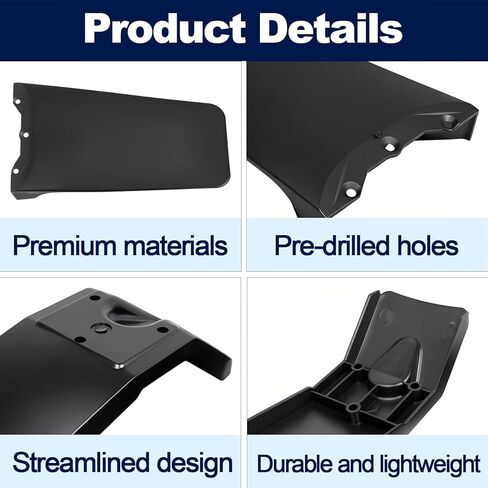 قطعتان من الحاجز الأمامي والخلفي متوافقان مع Tutti Soleil 01، توفر واقيات الرذاذ الحماية، والرفارف الأمامية والخلفية لسهولة تركيب Tutto in Kuwait