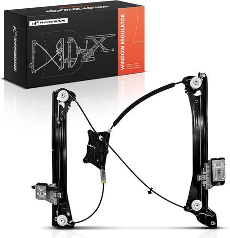 A-Premium Front Left Driver Side Electric Power Window Regulator Without Motor Compatible with Audi A5 Quattro 2018-2024, S5 2018-2023 in Saudi Arabia