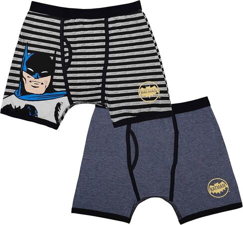 DC Comics Boys 2 Pack Vintage Batman Boxer Brief Underwear in Saudi Arabia