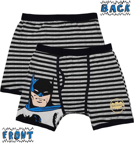 DC Comics Boys 2 Pack Vintage Batman Boxer Brief Underwear in Saudi Arabia