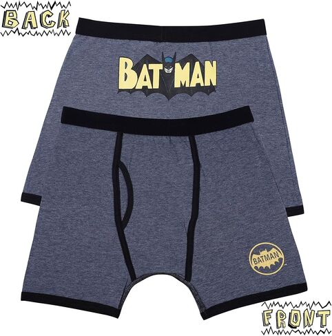 DC Comics Boys 2 Pack Vintage Batman Boxer Brief Underwear in Saudi Arabia