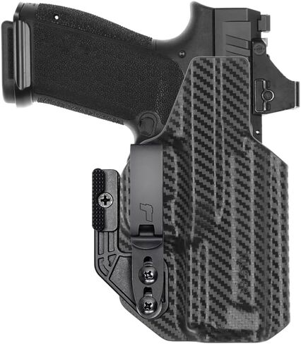 Tulster Oath IWB Kydex Holster fits: Canik Mete MC9 Prime | Optic Compatible Inside The Waistband Appendix Concealed Carry in Saudi Arabia