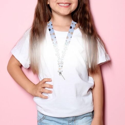 Girl Cookies Scout Lanyard 12pk with Clasp to Hold Cookie Price Sheet Tag for Selling Troops Goal Green Law Promise Track Reorder Thank You Bulk in Kuwait