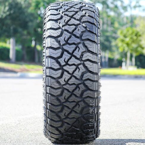 مجموعة من 5 (خمسة) إطارات شعاعية للشاحنة الخفيفة للطرق الوعرة Atlander Roverclaw X/T لجميع التضاريس - 35X12.50R17LT 35X12.50X17 35X12.50-17 125Q نطاق التحميل E LRE 10 طبقات RWL بأحرف بيضاء مرتفعة in Kuwait