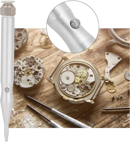 شاهد منفاخ الغبار، استبدال قلم منفاخ الهواء المصنوع من الفولاذ المقاوم للصدأ المقاوم للصدمات مع مفتاح لتنظيف أجزاء الحركة، متجر إصلاح المنزل والساعة in Kuwait