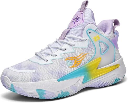 Moodeng Womens Basketball Shoes Breathable Non Slip Sports Shoes Fashion Running Sneakers Supportive Athletic Gym Shoes in Saudi Arabia