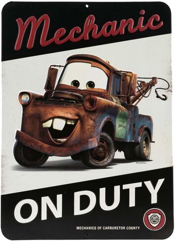Disney Pixar Cars Cozy Cone Motel Metal Wall Sign - Fun Cars Decoration for Home in Saudi Arabia