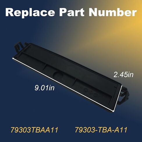 غطاء فلتر هواء المقصورة متوافق مع Honda 10th Civic 2016 2017 2018 2019 2020 استبدال #79303-TBA-A11 in Kuwait