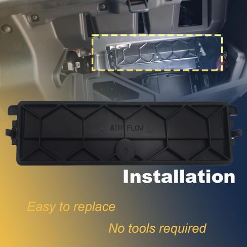 غطاء فلتر هواء المقصورة متوافق مع Honda 10th Civic 2016 2017 2018 2019 2020 استبدال #79303-TBA-A11 in Kuwait