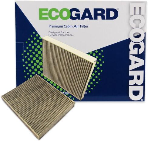 ECOGARD XC36204C Premium Cabin Air Filter with Activated Carbon Fits 2011-2016 BMW 535i xDrive, 535i, 2012-2016 528i, 528i xDrive, 2009-2015 750Li, 2011-2016 550i, 2010-2015 750Li xDrive in Saudi Arabia