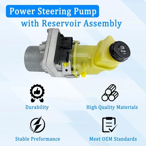 49110-3TA5E Power Steering Pump with Reservoir Assembly Compatible with 2014-2018 Nissan Altima, Replace# 9110-3TA0B 18603148-101 in Kuwait